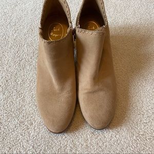 Jack Rogers Heeled Suede Booties